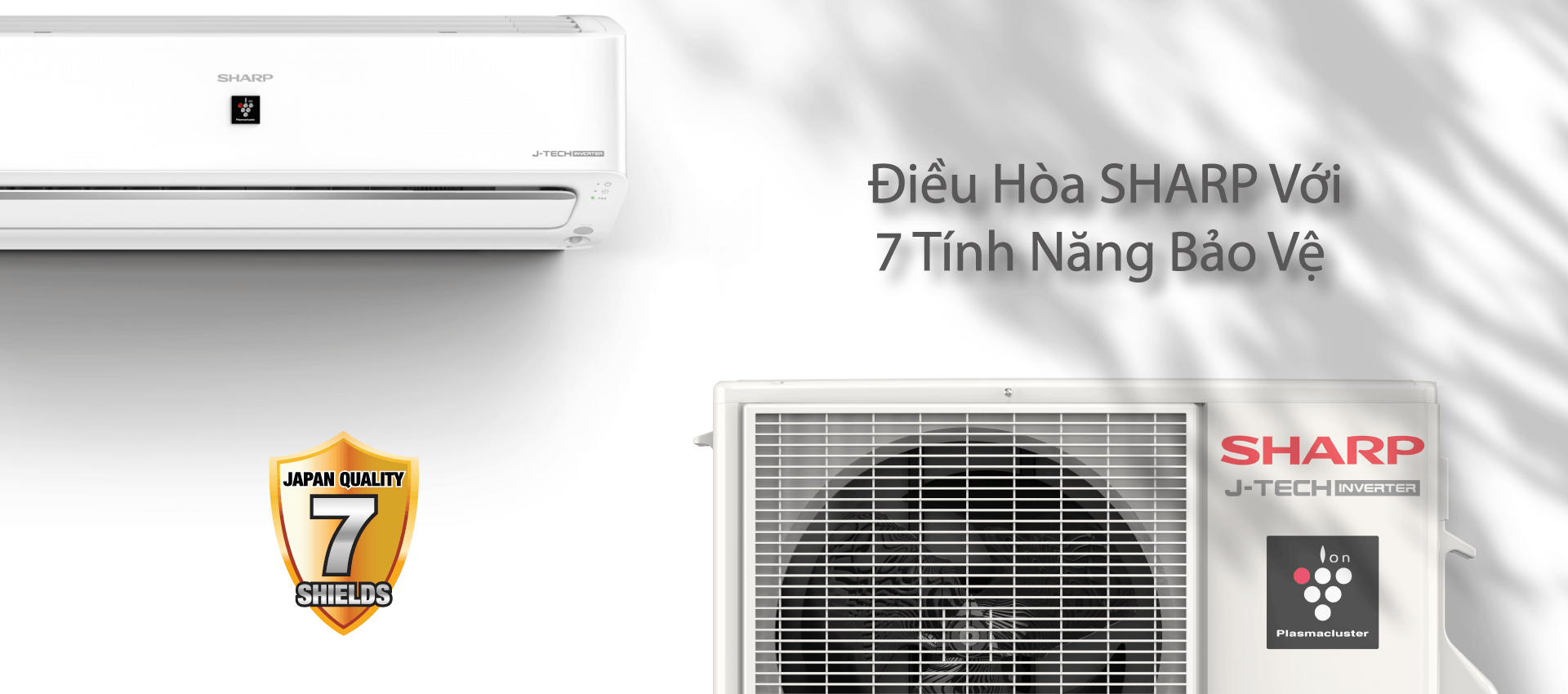 Điều Hòa SHARP Với 7 Tính Năng Bảo Vệ